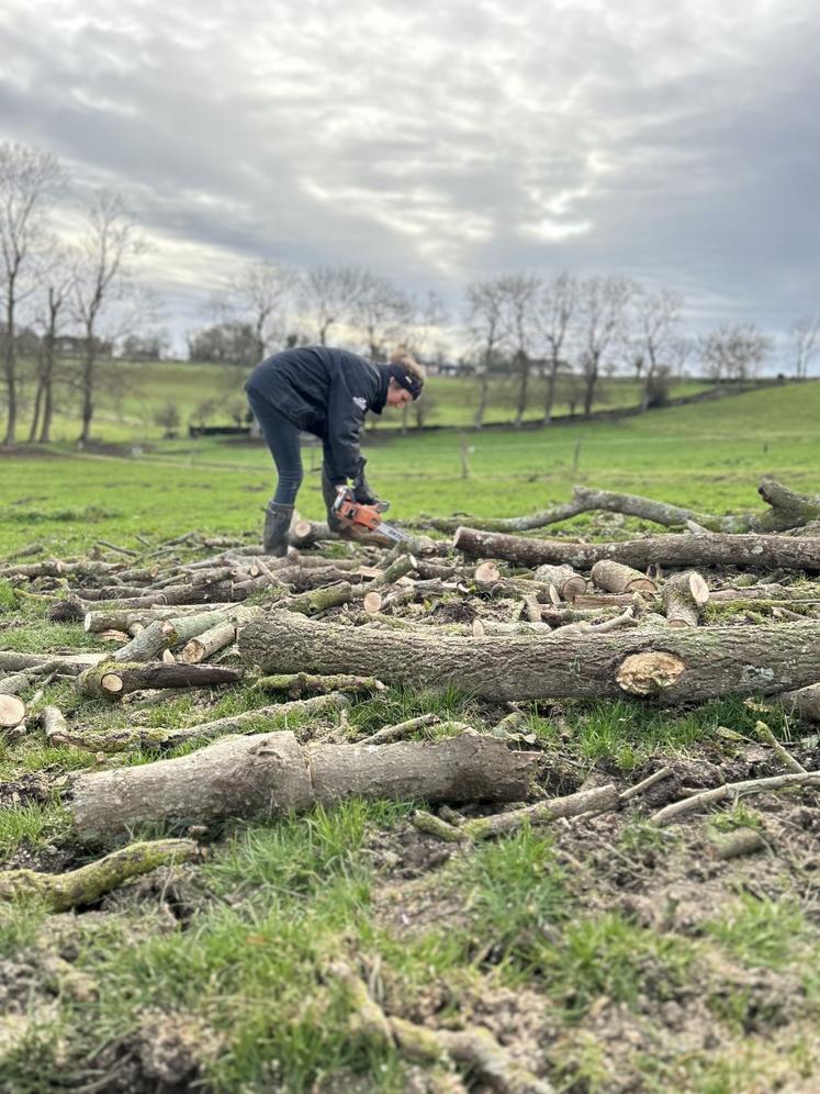 "Il y a eu beaucoup de chutes de végétaux", confirme Stéphane Berzinger.