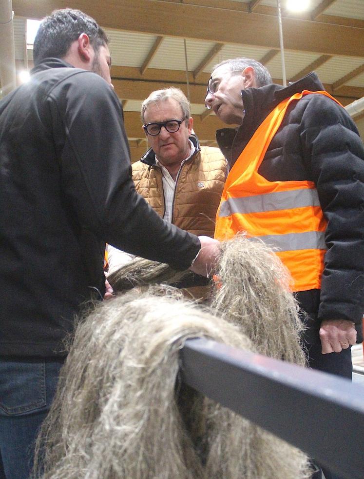 Bruno Retailleau a avoué ne pas connaître la filière lin.