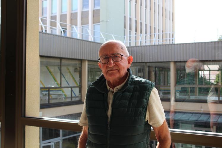 Régis Chevallier, président de la section des anciens FDSEA de l'Orne.