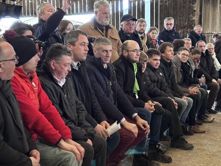 Pascal Lebrun, président du Cniel, a évoqué les problématiques des différents maillons de la filière.