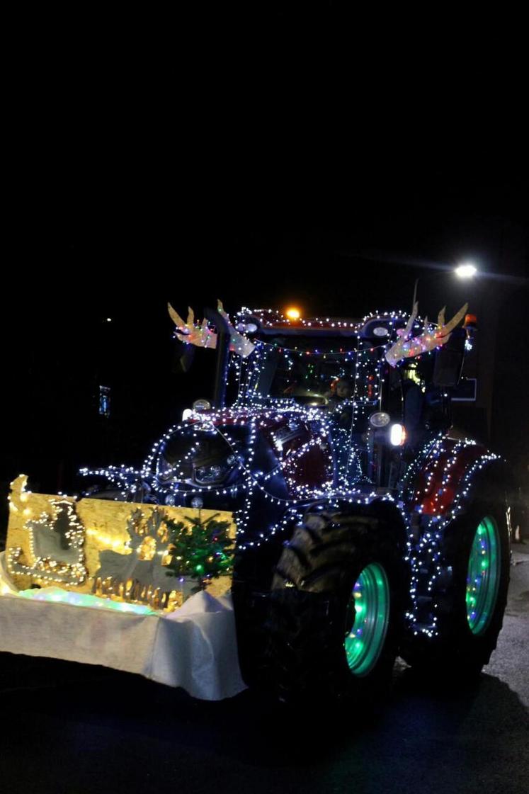 Sur le canton d'Évrecy, la farandole de guirlandes était de mise.