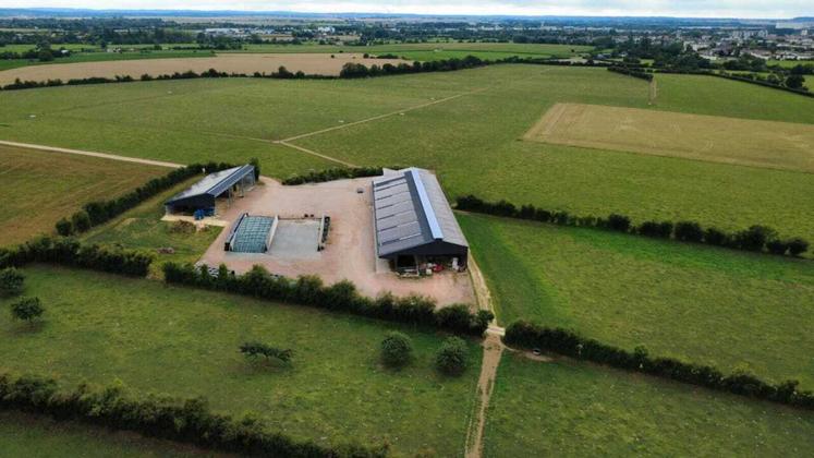 La ferme familiale de Jérémy Guesnerot est située à Sai, près d'Argentan, en plein cœur du parcellaire groupé de 33 paddocks de 90 ares chacun.