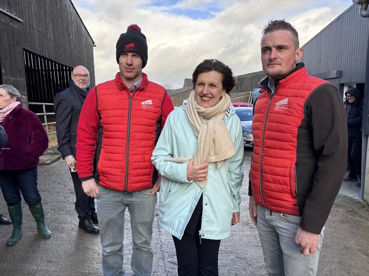 Chez les Jeunes agriculteurs, représentés par Luc Chardine, président et Étienne Cousin, secrétaire général, le renouvellement des générations reste le leitmotiv.