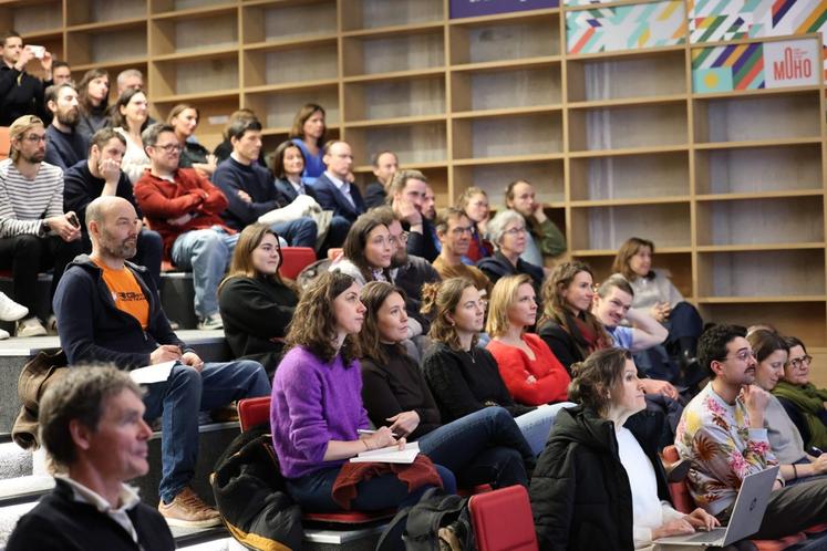 Plus d'une centaine de personnes sont venues écouter Serge Zaka au MoHo.