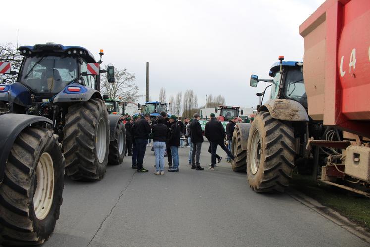 Une manifestation a eu lieu sur le site Lactalis de Domfront en ce mois de février 2026.
