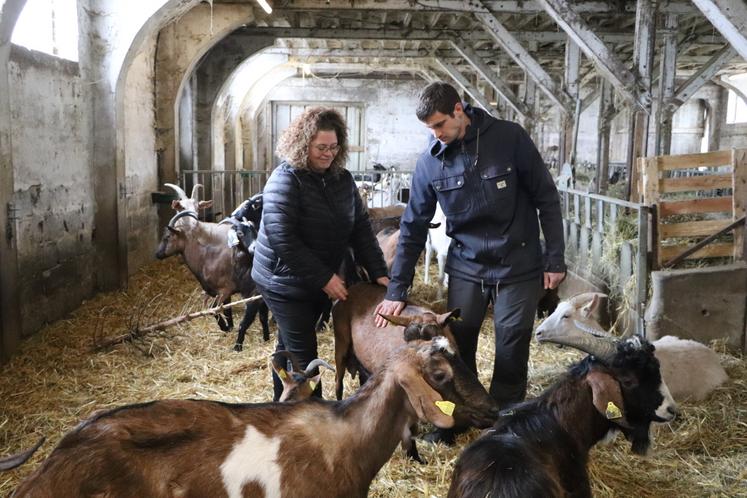 Caroline et Aurélien aiment partager leur quotidien.