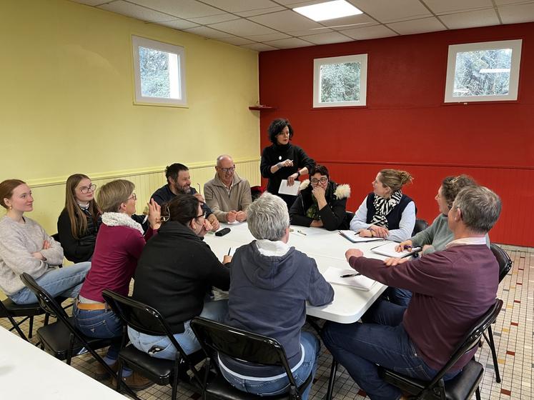 Des ateliers en groupe ont eu lieu l'après-midi.