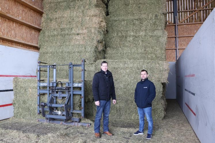 "Notre leitmotiv, c'est de sortir des produits de qualité premium et de développer une filière granulation", scandent Jérôme Cadet et Vincent Barbot du Secoppa.