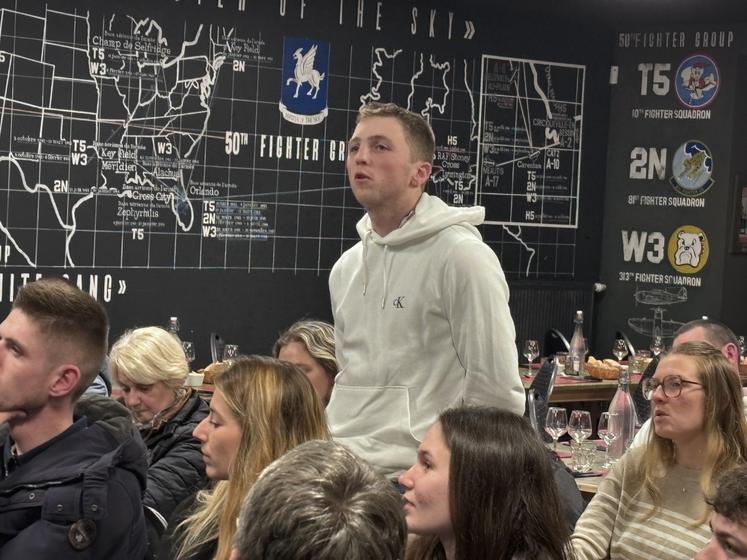 À 26 ans, Alexis Leledy a été élu à la présidence des JA du canton.