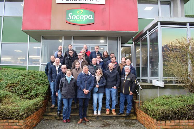 L'Aseban s'est rendu à l'abattoir Socopa de Gacé mardi 3 février, avant leur prochaine assemblée générale prévue cette année dans le Calvados.