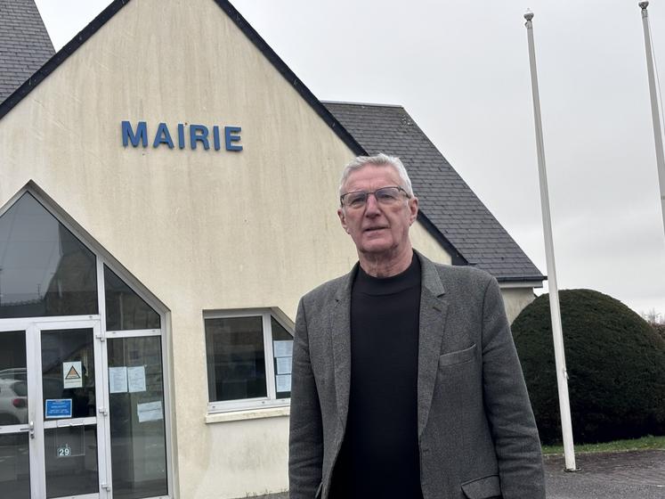 Hubert Lefèvre, président des maires ruraux de la Manche.