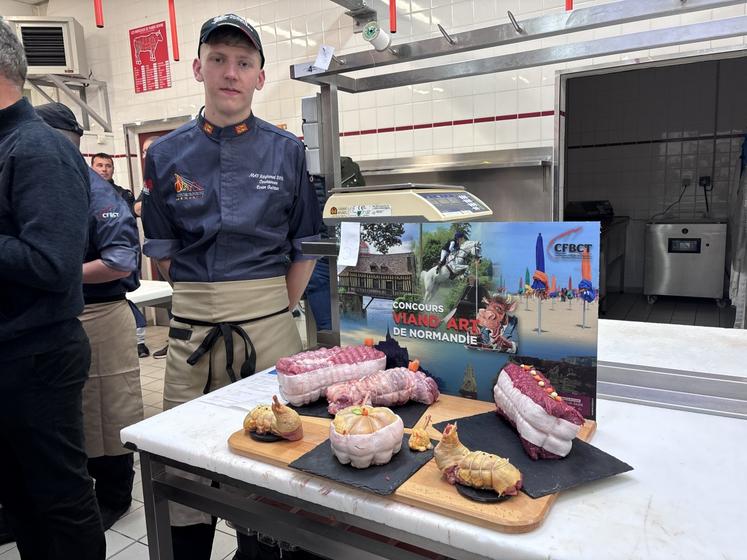 Evan Guittet de l'Orne, en apprentissage chez Mathieu Rouvray à la Ferté-Fresnel, a décroché la première place et par conséquent se sélectionne pour l'épreuve nationale à Vannes fin mai. 