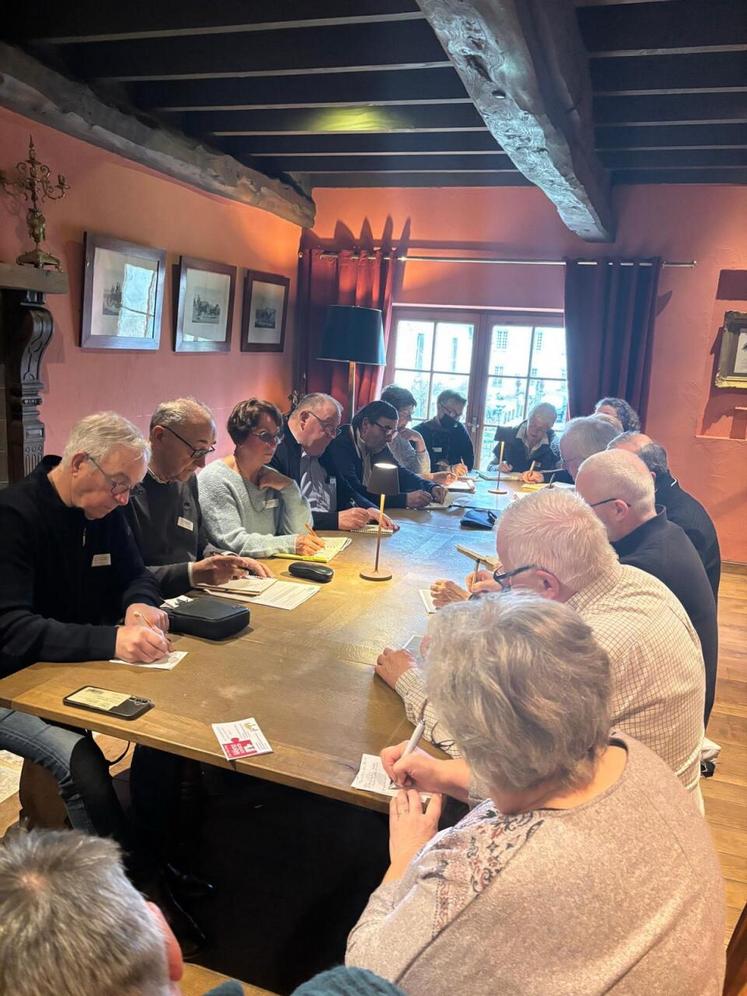 Les responsables des échelons de la MSA ont planché sur l'importance de communiquer.