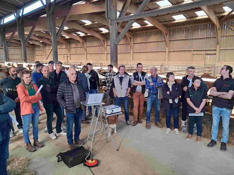 L'assemblée générale des Limousins a eu lieu à Barenton chez la famille Gouin.
