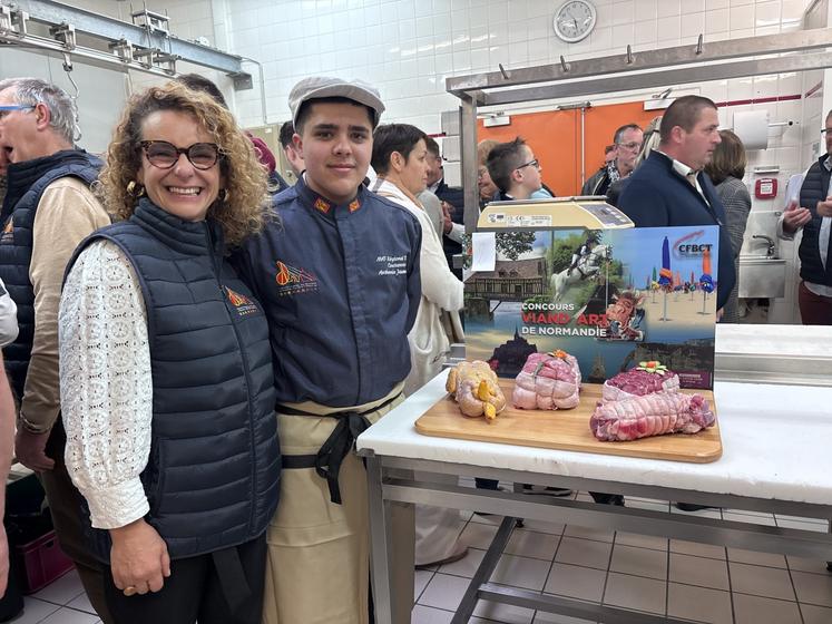 Anthonin Jaumouille (Eure) et Elisabeth Gaudry. 