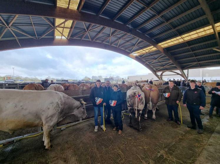 Les trois animaux du prix de championnat sont issus pour deux d'entre eux de l'Eure (famille Portman) et un second de la Manche (Freddy Leconte).