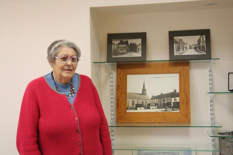 Lucette Beaudoire, maire de Sainte-Scolasse-sur-Sarthe, de 2020 à 2026.