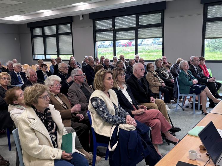 Plus de 70 personnes ont participé à l'assemblée générale de l'Amoma (Mérite agricole)