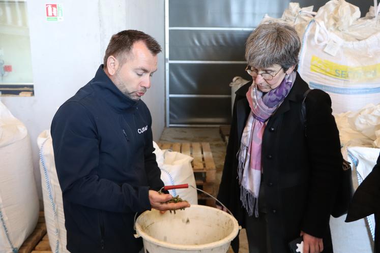 Le séchage à basse température permet d'obtenir "un produit à haute teneur protéique".