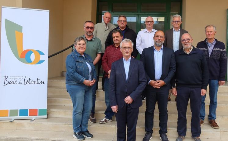 À la Communauté de communes de la Baie du Cotentin, c'est l'ancien directeur d'Agrial, Ludovic Spiers, qui préside la collectivité.