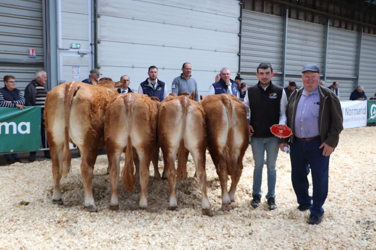 Sept élevages se sont disputé le graal du prix du meilleur élevage. Ce sont les Auvray qui l'emportent au Gaec de l'Allière.