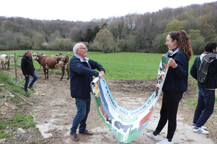 Pour cette nouvelle édition, le comice a imaginé une toute nouvelle banderole.