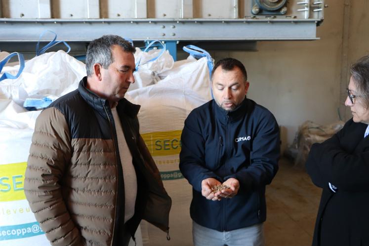 Il est possible de produire des copeaux de bois aussi.