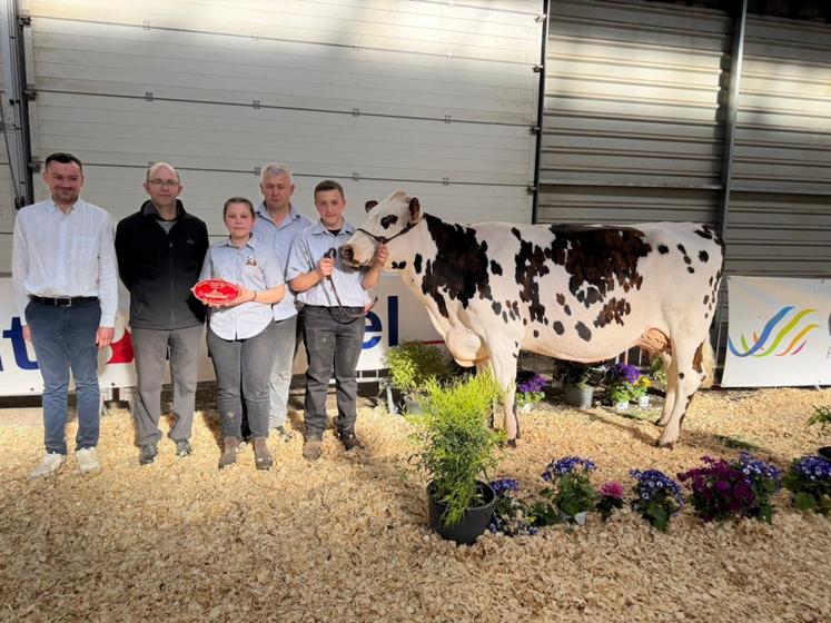 Sidonie, fille de Ouijoli x Lombardi a permis à Denys Lereverend - pour qui les concours sont une affaire de famille - de repartir avec le titre de championne adulte.