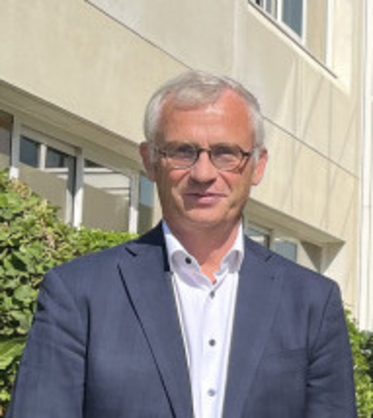 Retraité d'Agrial depuis juin 2025, Ludovic Spiers est à la tête de la Communauté de communes de la Baie du Cotentin.