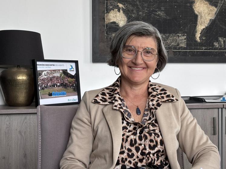 Maire de Saint-Cyr-Bocage, Christèle Castelein a conservé son poste de présidente de l'Agglomération du Cotentin.