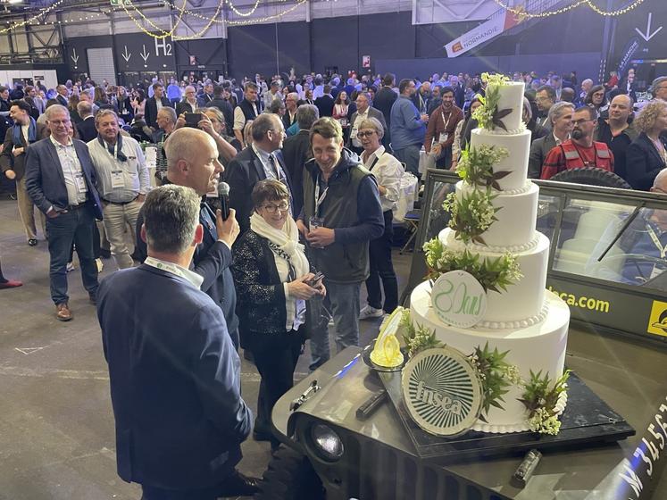 Christiane Lambert était présente à leurs côtés.