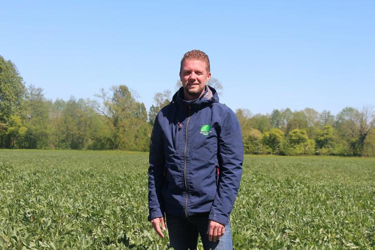 Grégory Bariller, élu président de la commission environnement le 8 avril dernier, par les membres du conseil d'administration de la FDSEA 61.