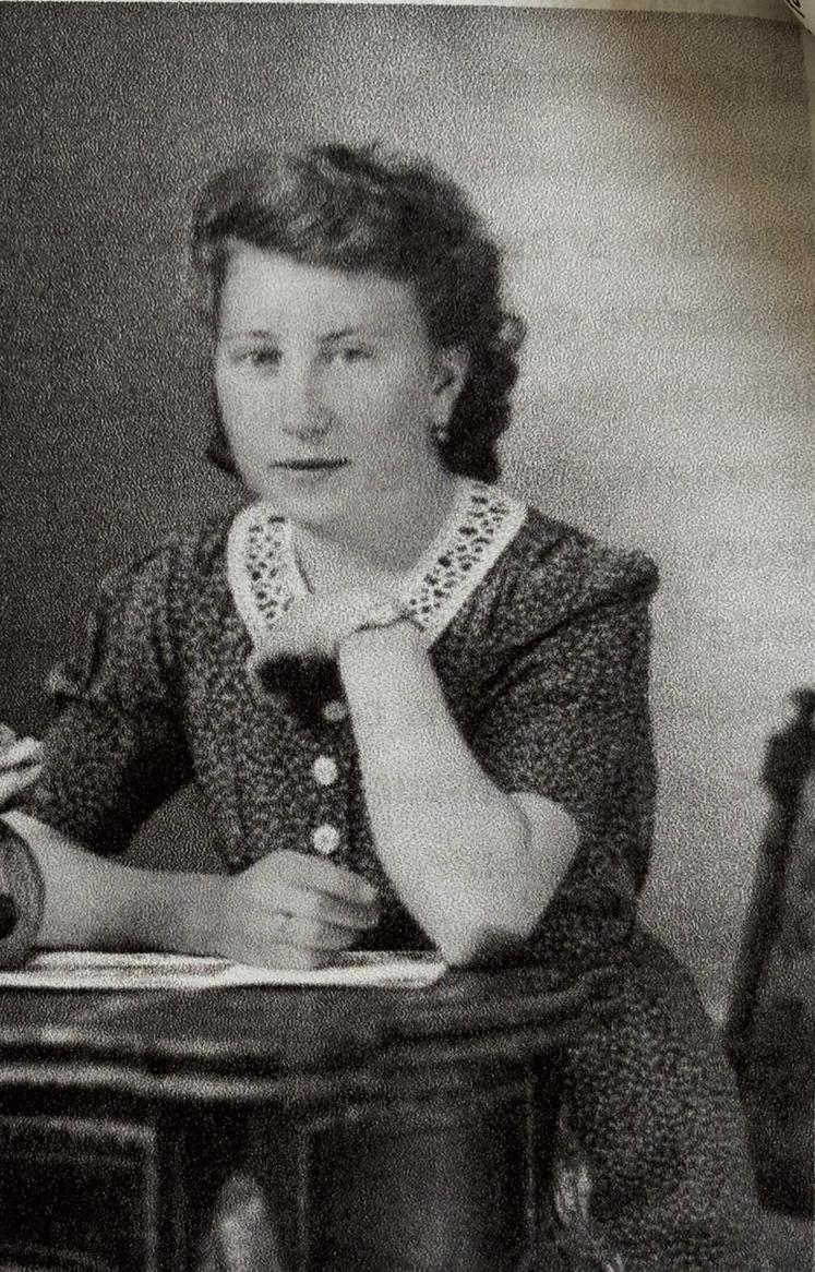 Marie Gires à 16 ans.