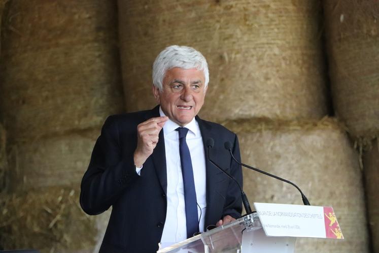 "Plus on ira vers la race Normande, meilleure sera la valorisation aussi", relève Hervé Morin.