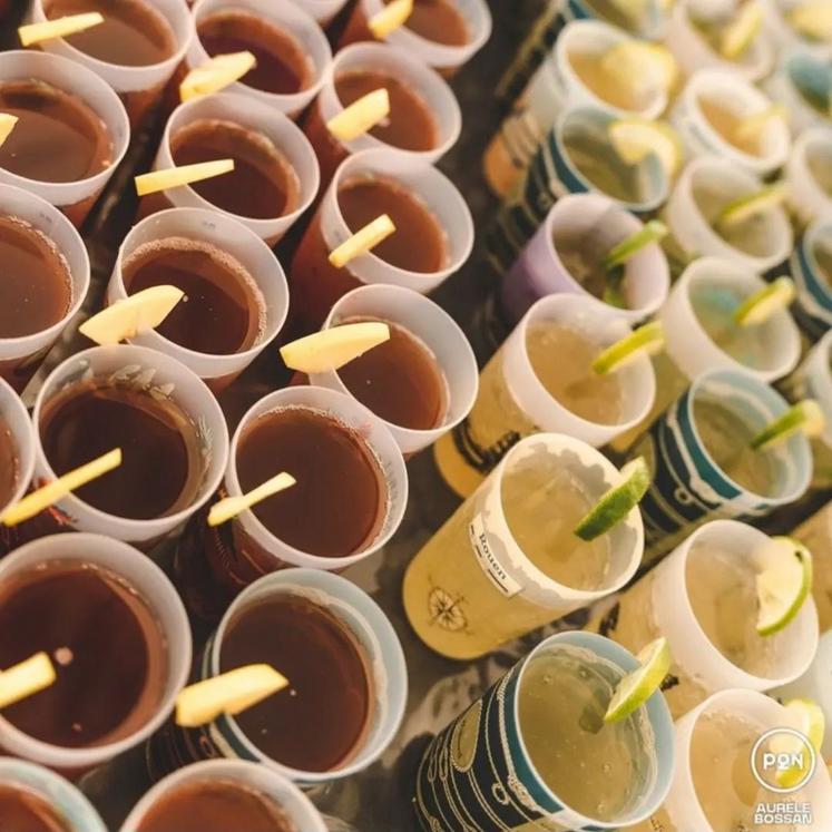Pas moins de cinq cocktails à base de produits de la Cave Normande (avec ou sans alcool) seront préparés lors du week-end du festival des Papillons de Nuit les 22, 23 et 24 mai.