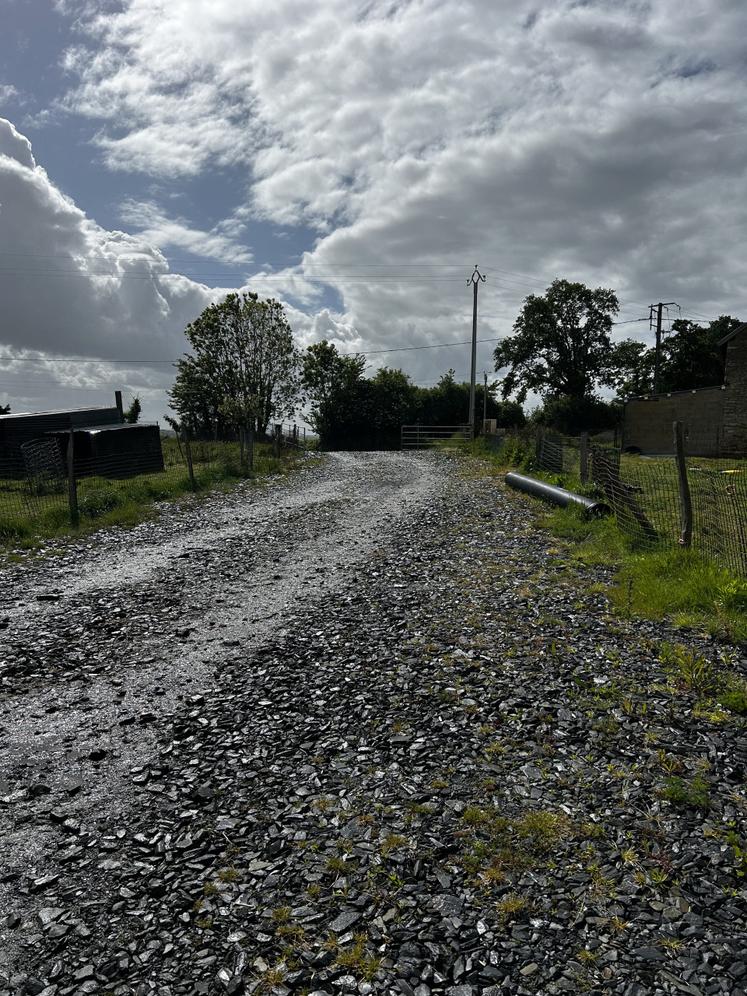 Une nouvelle entrée permet désormais d'accéder à la ferme.