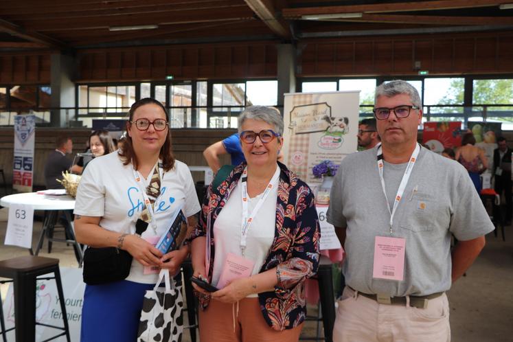 Claire Maupas, cheffe de cuisine du lycée Marie Curie à Vire, est venue avec ses collègues pour dénicher de nouveaux producteurs pour son approvisionnement. "On en voit une vingtaine rien que ce jour", confie-t-elle.