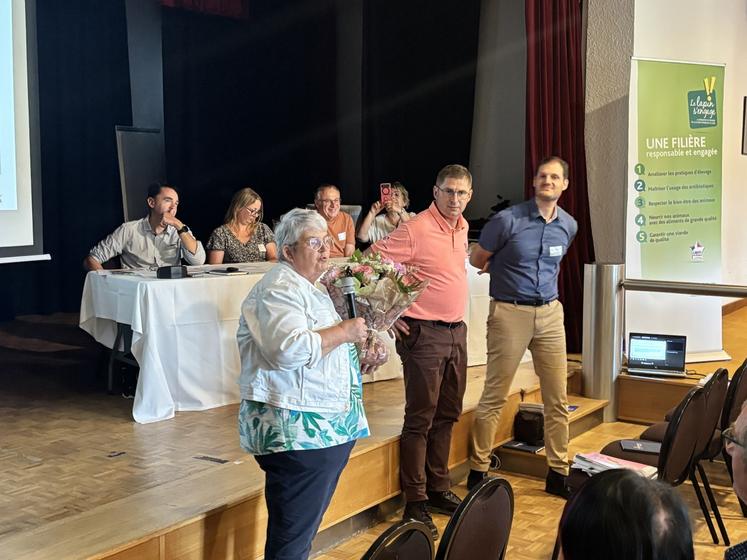 Marie-Noëlle Dinard tire sa révérence après 12 ans à la présidence de Normandie Lapin.