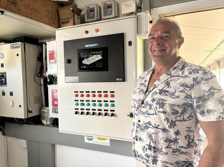 A 54 ans, Christophe Guérard a voulu investir pour se doter d'un outil transmissible à sa retraite.