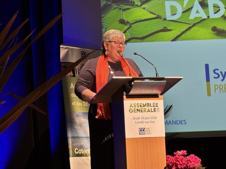 Sylviane Pralus, présidente de la MSA Côtes Normandes depuis 2015.