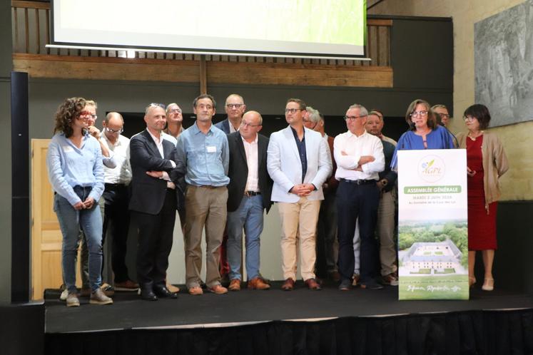 22 producteurs siègent en tant que membres du conseil d'administration de l'AGPL. Tous ont salué le travail de leur ancien président : le seino-marin, Bertrand Gomart. Son engagement sans failles a été salué.