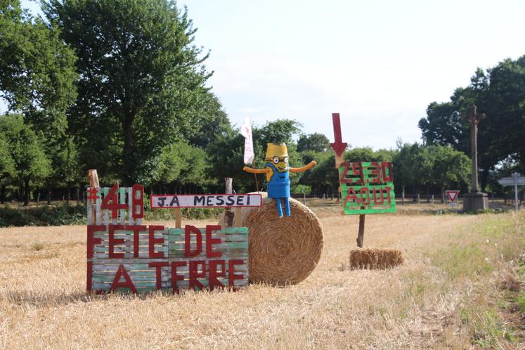 Au total, une centaine de Jeunes Agriculteurs bénévoles du département de l'Orne, prêteront main-forte au canton de Messei.