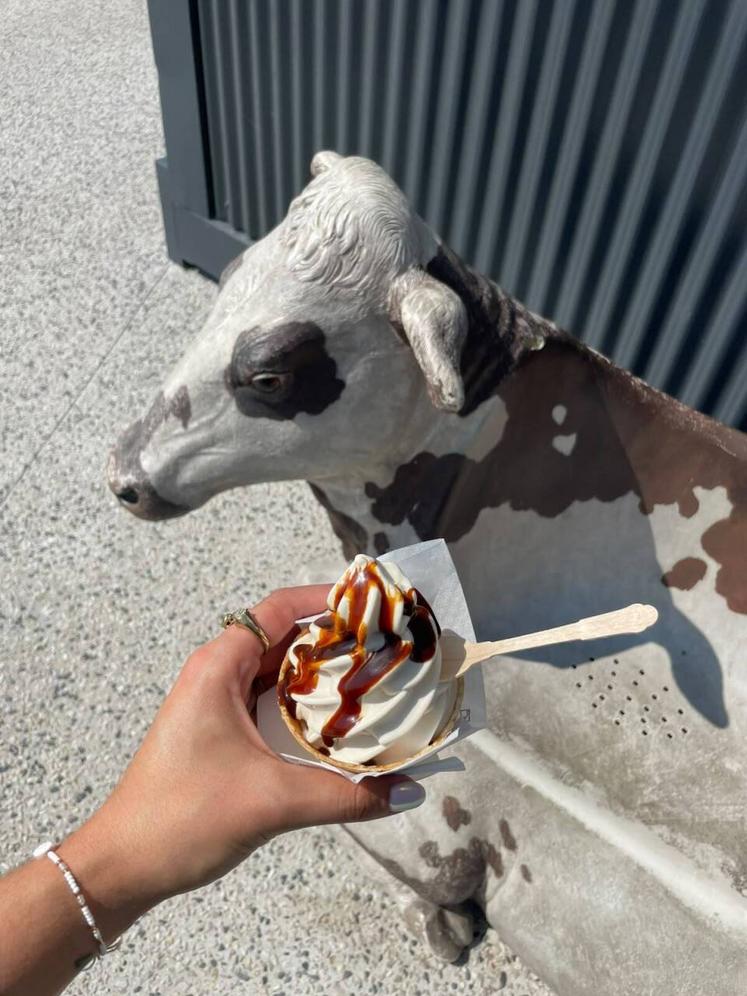 La rédaction a craqué pour une glace vanille supplément coulis de caramel.