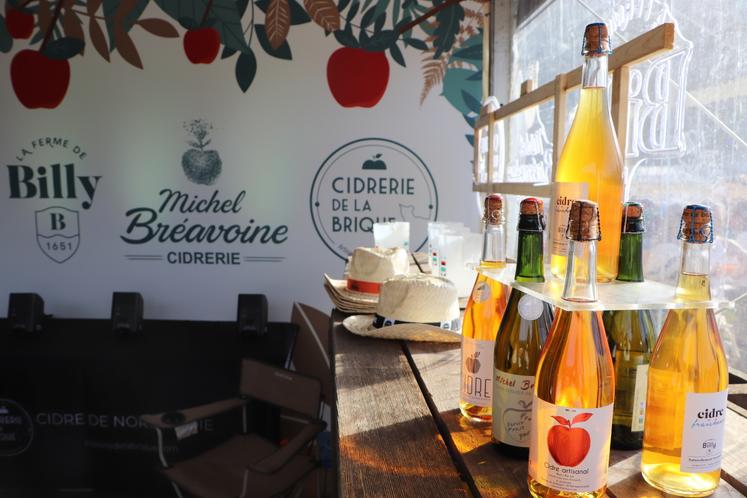 Avec une telle vitrine, les producteurs espèrent conquérir de nouveaux publics. "70 % à 80 % de nos clients sont la gent féminine qui apprécie le cidre", commente Olivier Vauvrecy.