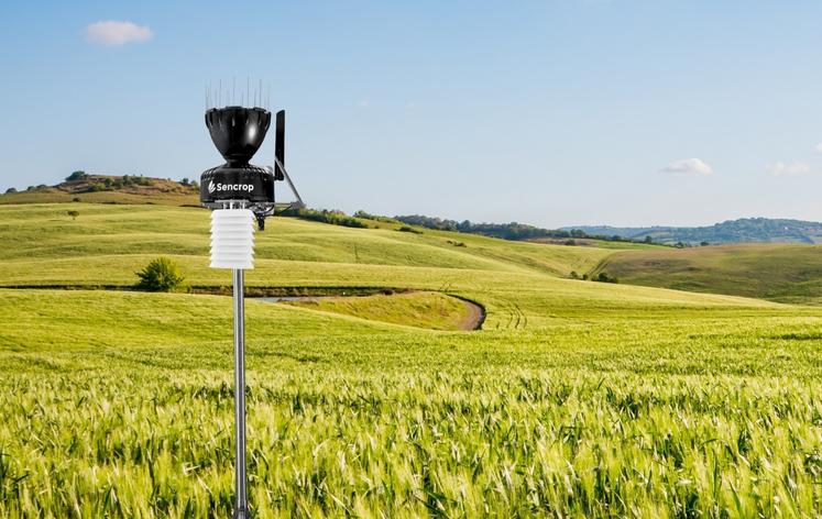 L'entreprise Sencrop, spécialisée dans l'agro-météo,  rassemble plus de 40 000 stations connectées actives. 