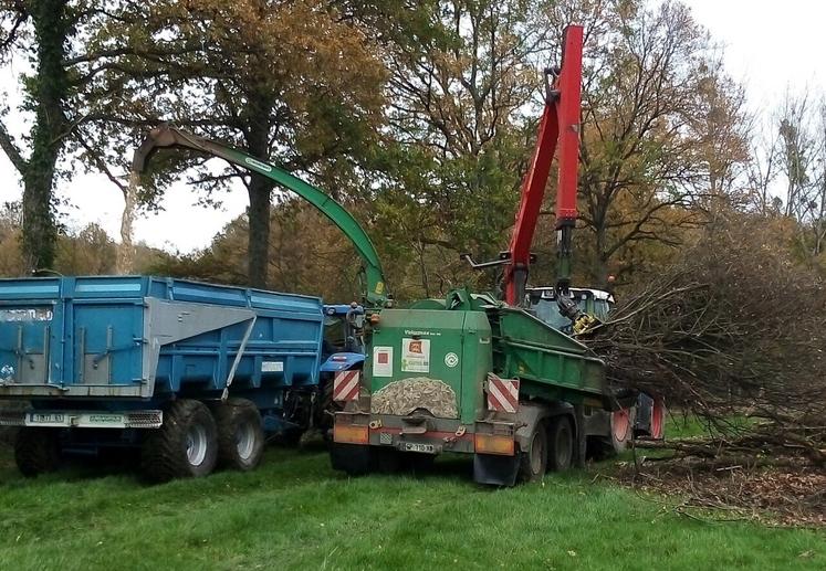 Des démonstrations de déchiquetage de bois et du combiné scieur fendeur se dérouleront à 11 h 30 et 15 h 30, dimanche 30 août, au lieu-dit Le Frêne. 