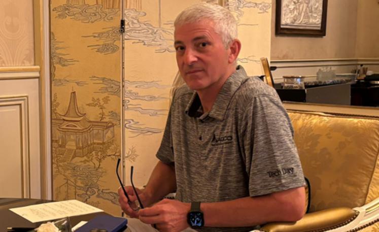 "La France est notre premier marché européen". Eric Hansotia p-dg du fabricant américain AGCO