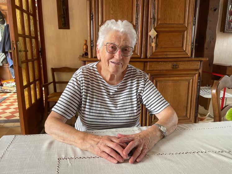 Yvette Cruard, 92 ans, ancienne exploitante agricole, a été une figure de la FDSEA de l'Orne.
