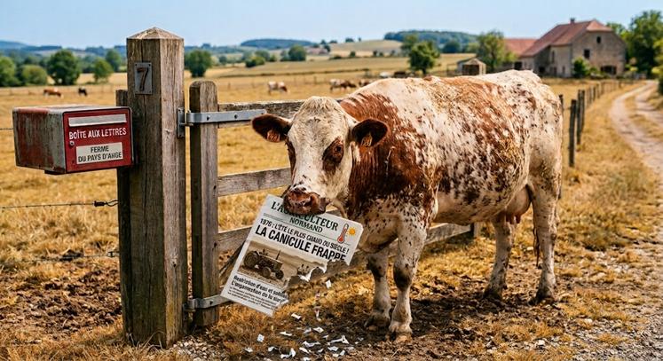 La vache aurait mangé la prime et le journal ! Double ration.