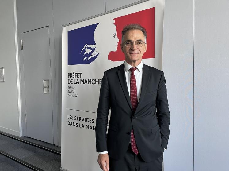 Michel Monneret, nommé par l'État coordonnateur du projet Aval du futur, "le chantier du siècle" dans la Manche.